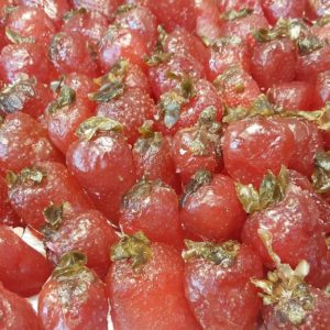 Fraises confites Clavel Serge