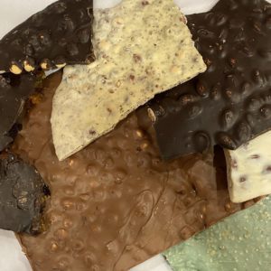 Chocolats en plaques