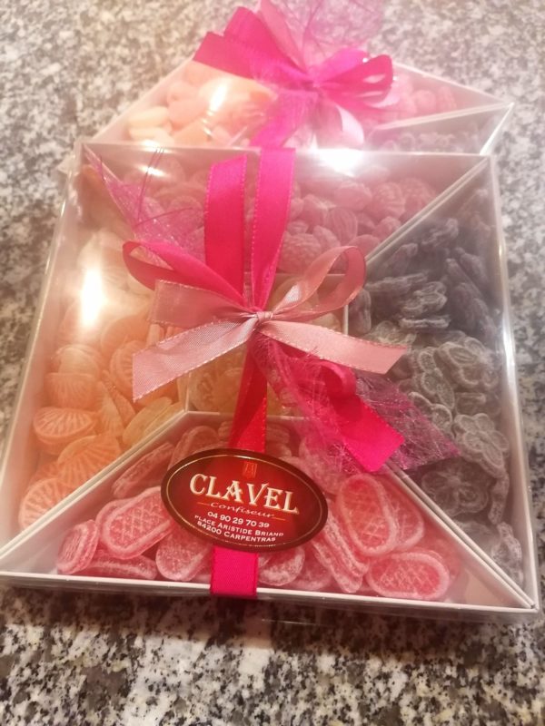 Coffret cadeau bonbons