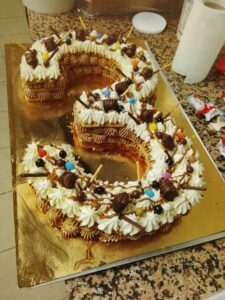 Number cake Serge Clavel